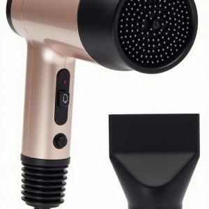 Flux_Dev_Achieve_salonquality_blowouts_with_this_ionic_profess_0 Ionic Professional Hair Dryer with Diffuser and Nozzle